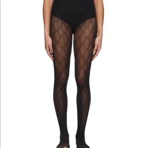 Authentic Gucci Interlocking Tights